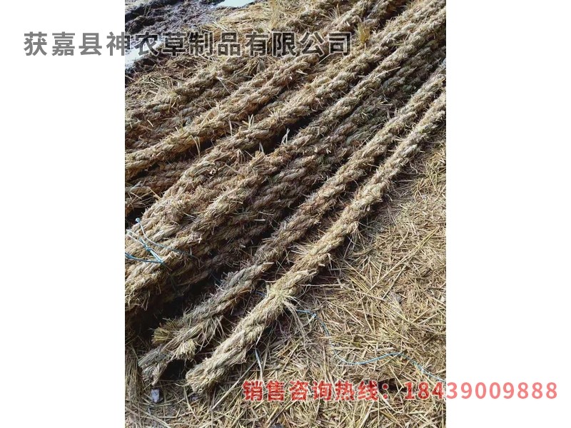 護(hù)坡草繩，護(hù)坡草棒